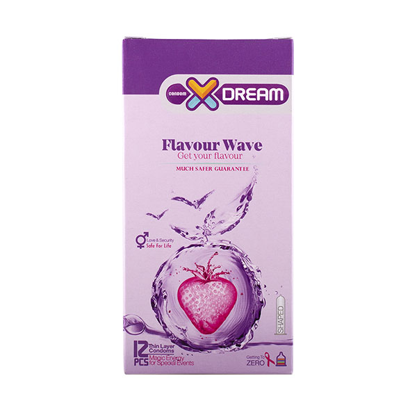 کاندوم میوه ای ایکس دریم Flavor Wave